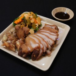 Giò Heo Ủ Muối Chiên Giòn